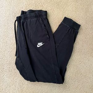 Black Nike Jogger Sweatpants Size M